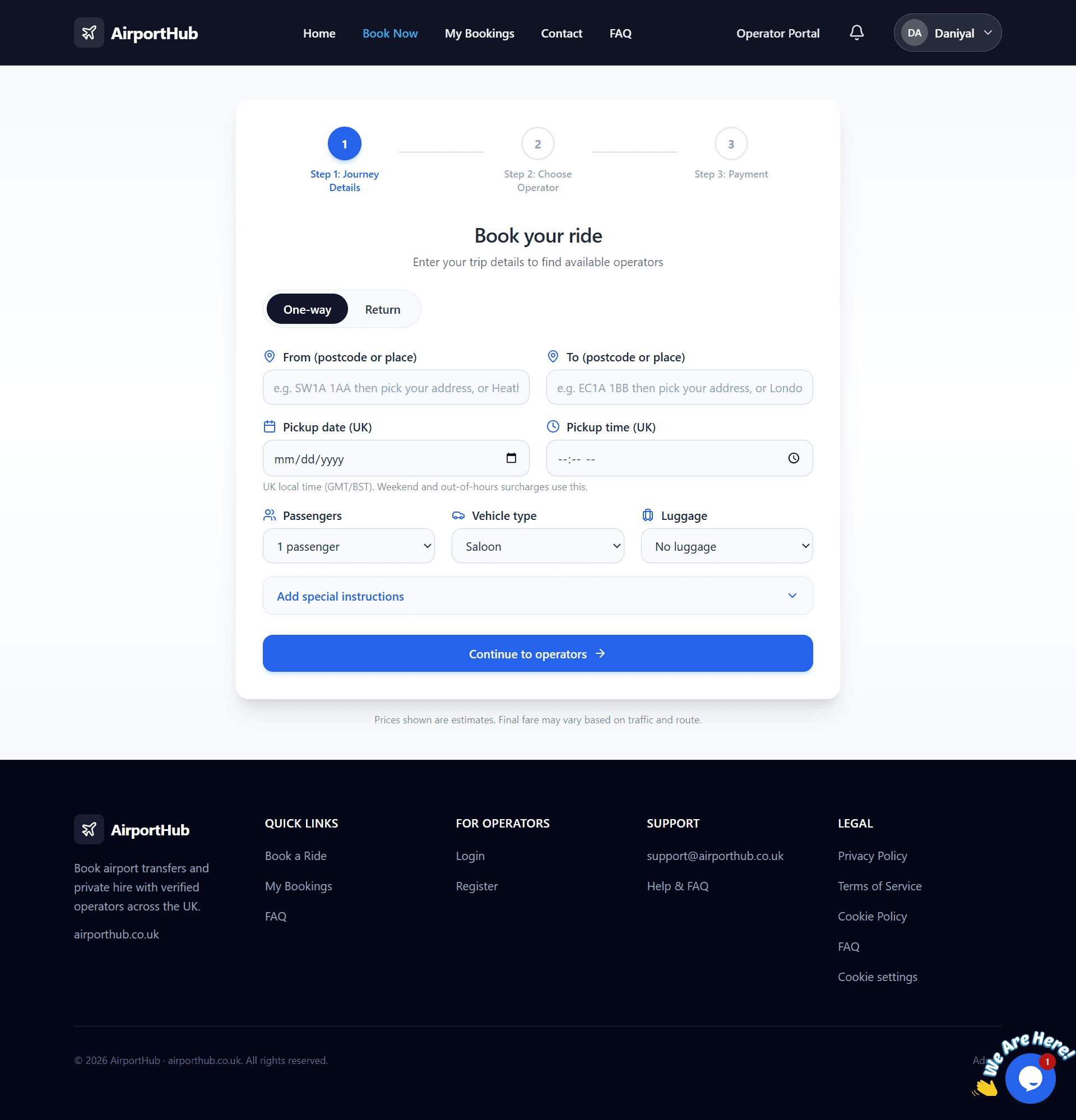 AirportHub screenshot 2