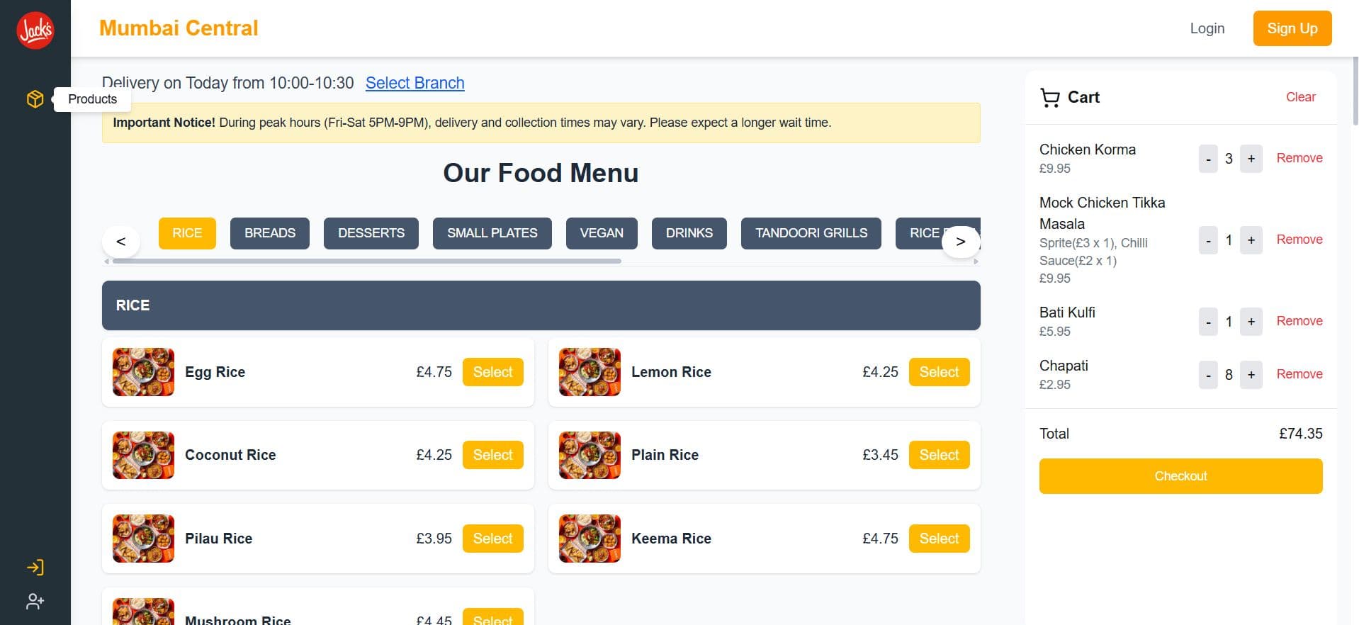 FoodPal screenshot 1